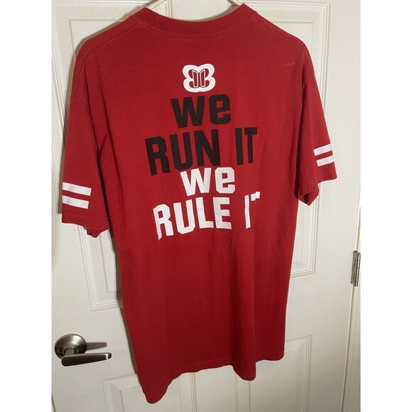 WWE Authentic Wear T-Shirt Stay Fearless Red Large - Picture 4 of 4